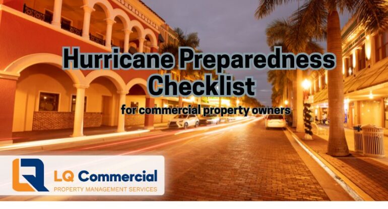 Hurricane Preparedness Checklist For Florida Commercial Property Owners