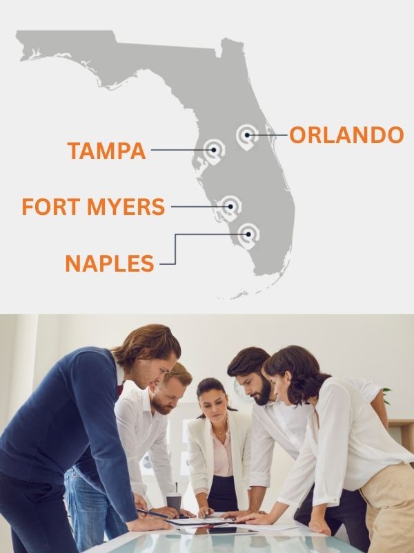 Florida Commercial Property Services Team Members in Naples, Fort Myers, Tampa & Orlando